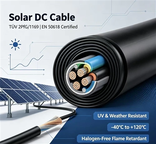 Hoe kiest u de juiste gelijkstroomkabel voor uw fotovoltaïsche systeem om stroomverlies en brandr...
